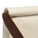 Eco-Friendly  Canvas 100% Cotton Lunch Bag With Strap Handle