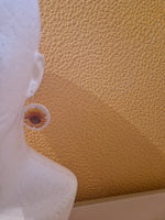 Set of pin flowers buttons drop earrings