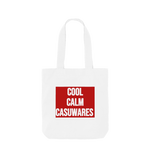 White Printed Bag