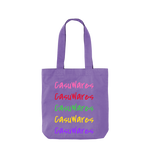Violet Printed Bag