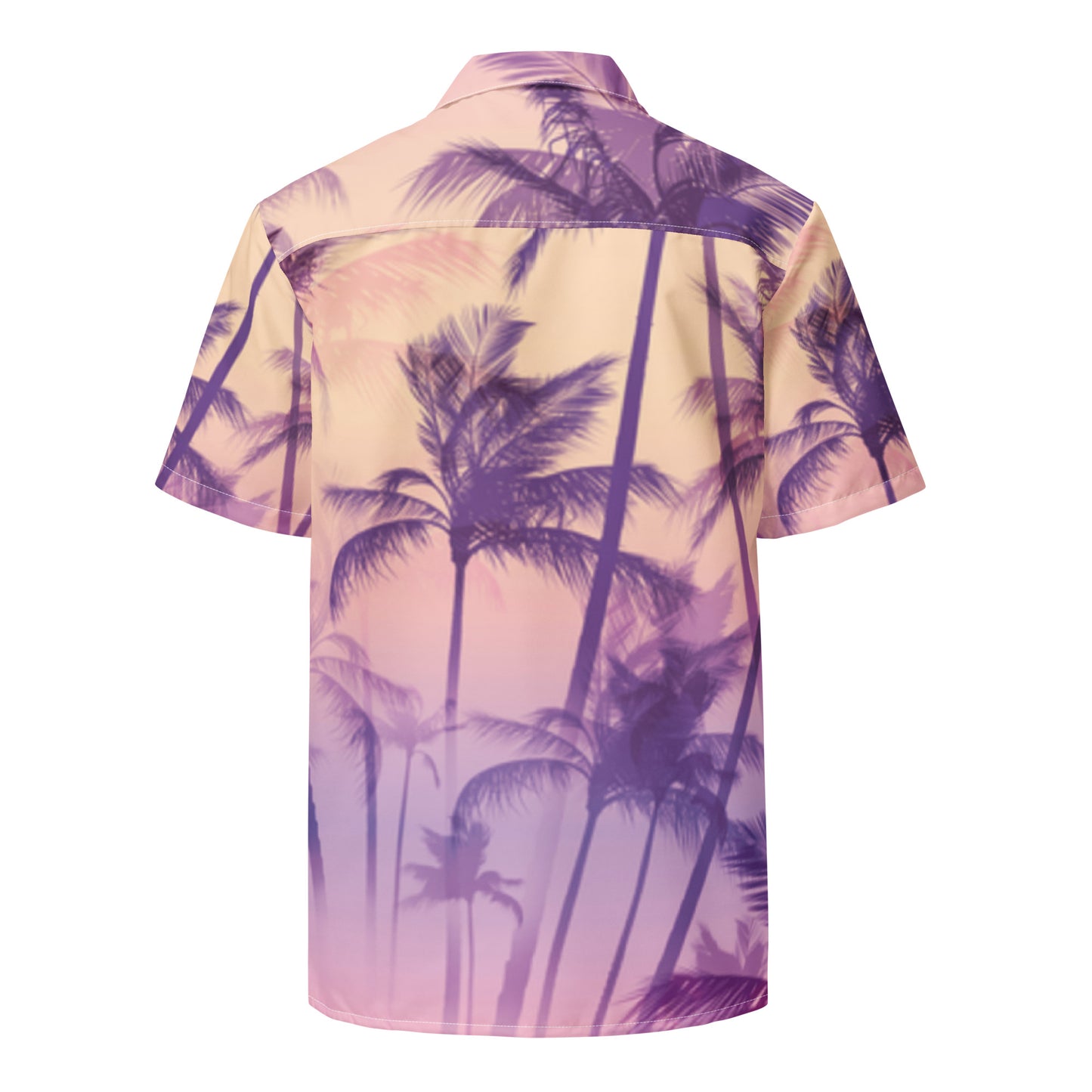 Men's UPF 50 + Protection Tropical Recycled Button Shirt