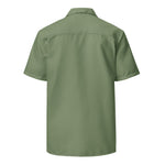 Men's Recycled UPF 50+ Khaki Button Shirt