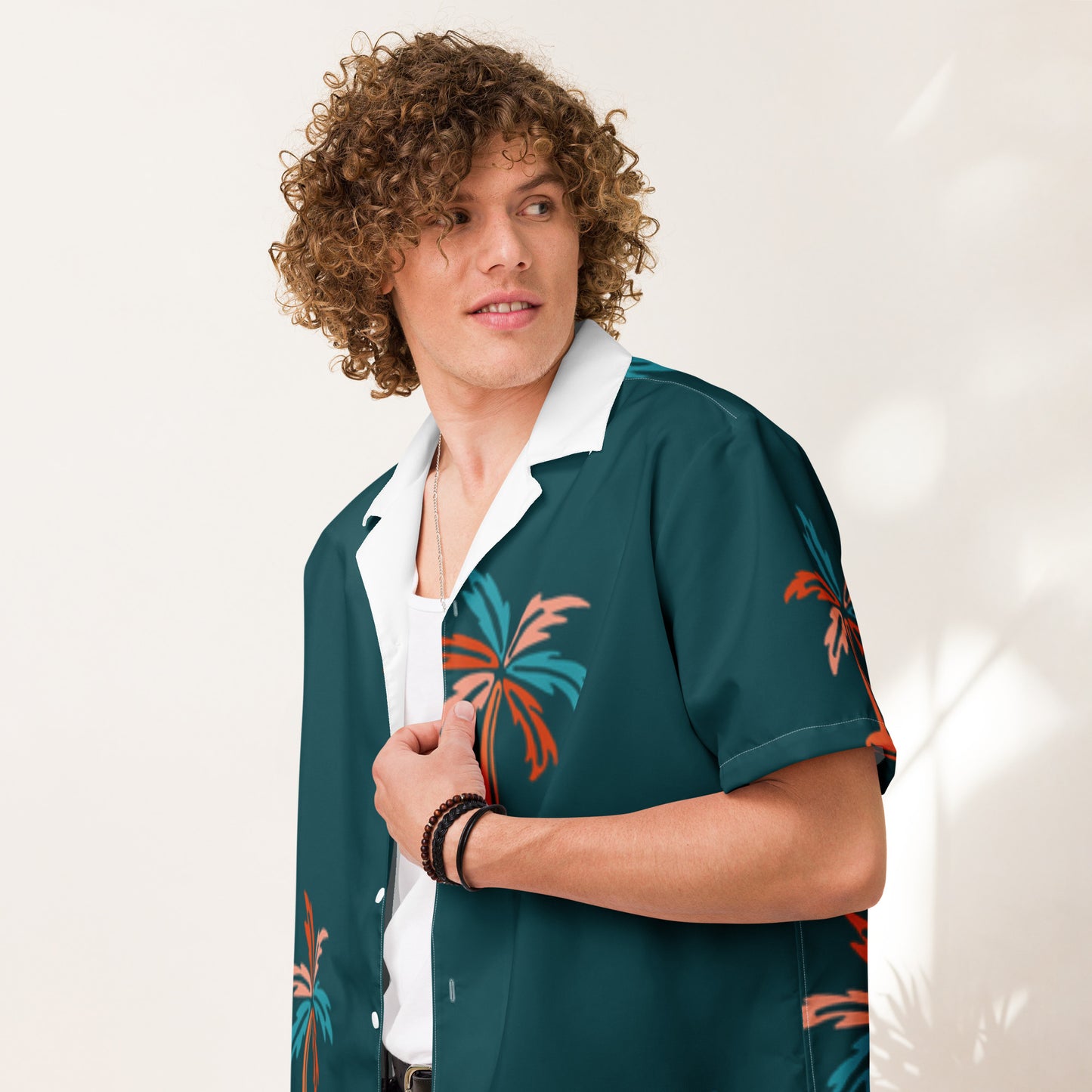 Men's UPF 50+ Tropical Protection Recycled Button Shirt
