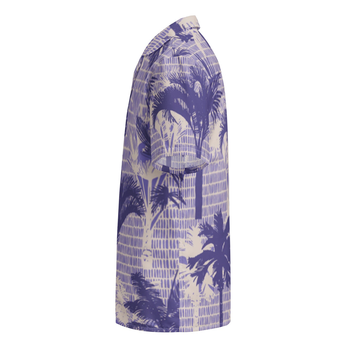 Men's UPF 50+ Protection Tropical Recycled Button Shirt