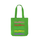 Apple Green Printed Bag
