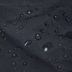 Navy water-repellent  unisex windbreaker hooded rain jacket (OEKO-TEX & Peta Vegan Approved)