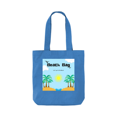 Cornflower Blue Printed Bag