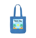 Cornflower Blue Printed Bag