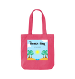 Raspberry Pink Printed Bag