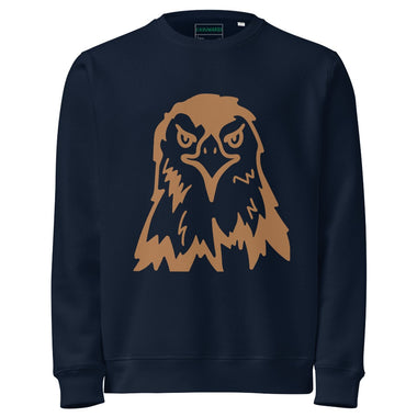 The Eagle unisex organic mid-weight sweatshirt