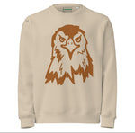 The Eagle unisex organic mid-weight sweatshirt