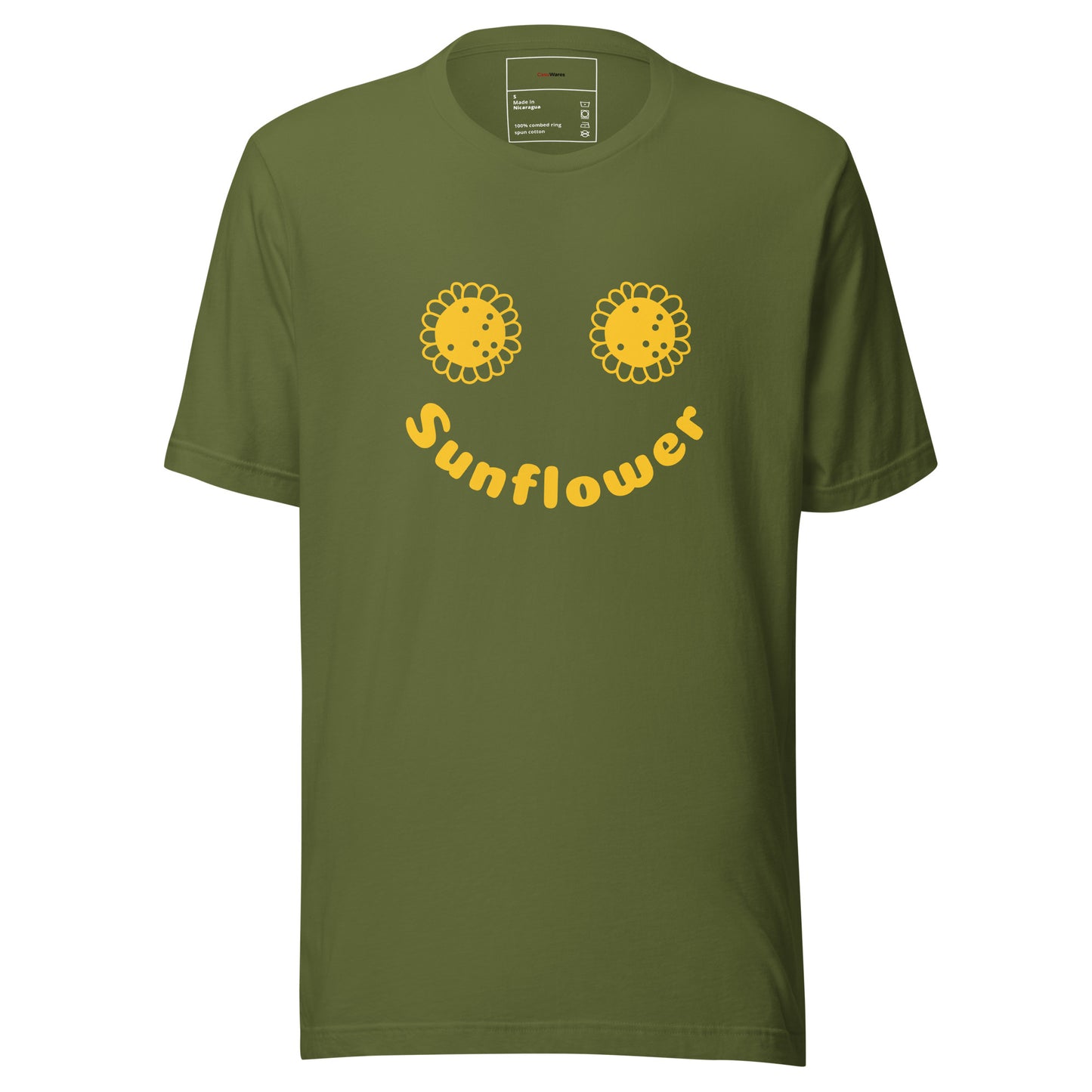 Women's smiley face t-shirt