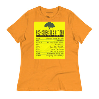 Women's Eco-Conscious 100% Cotton T-Shirt