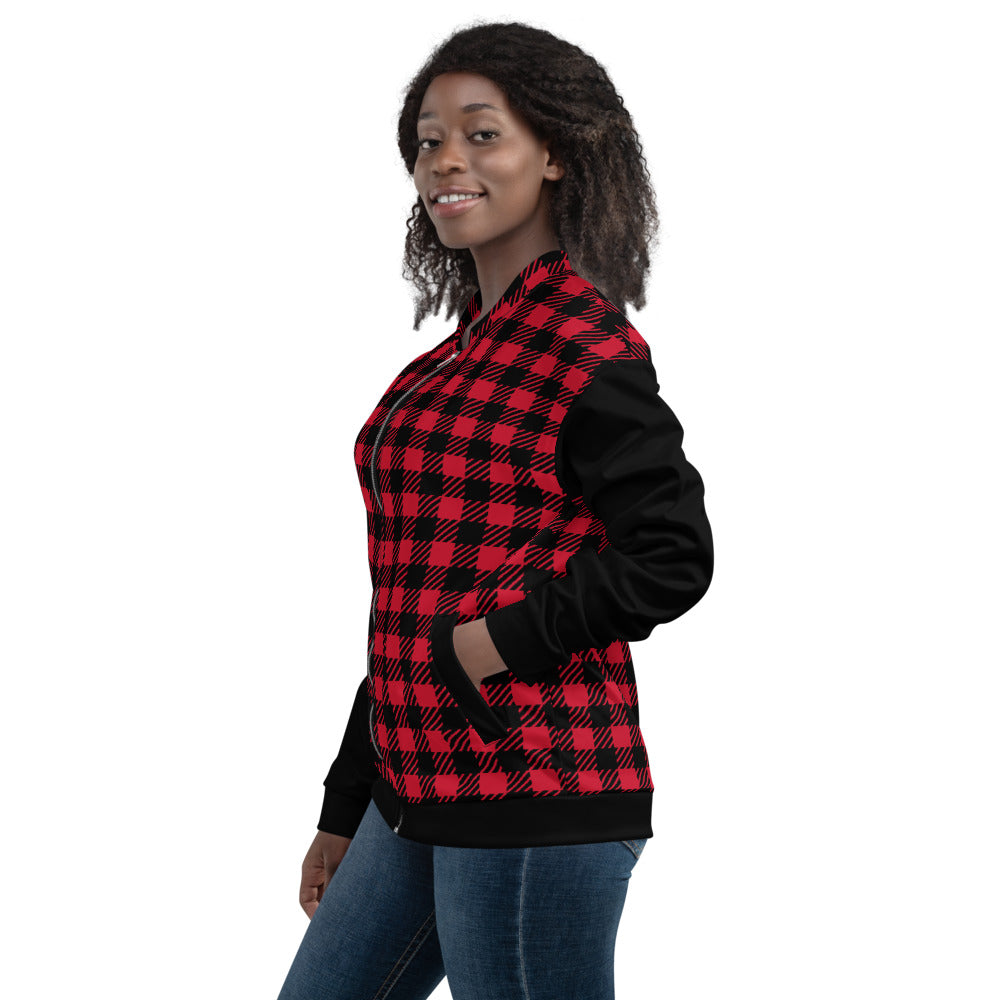 Women's Fleece Lightweight Bomber Jacket
