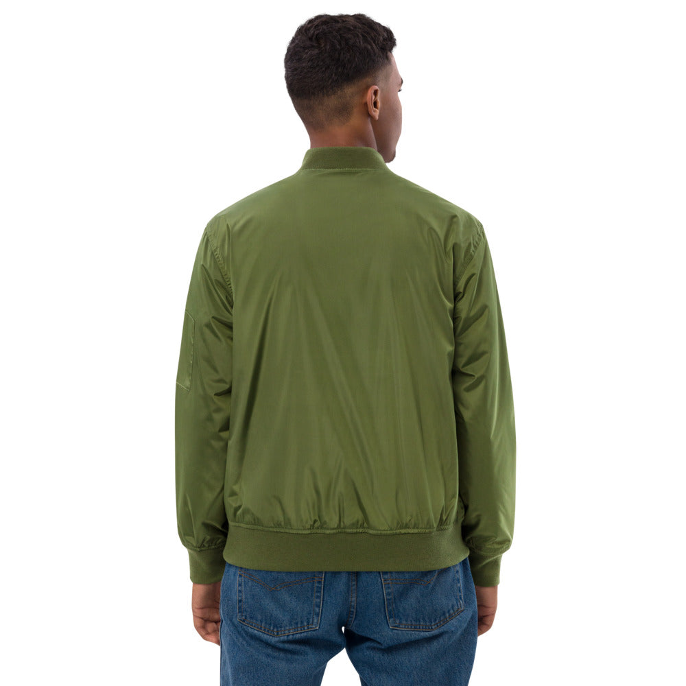 Premium unisex recycled bomber jacket