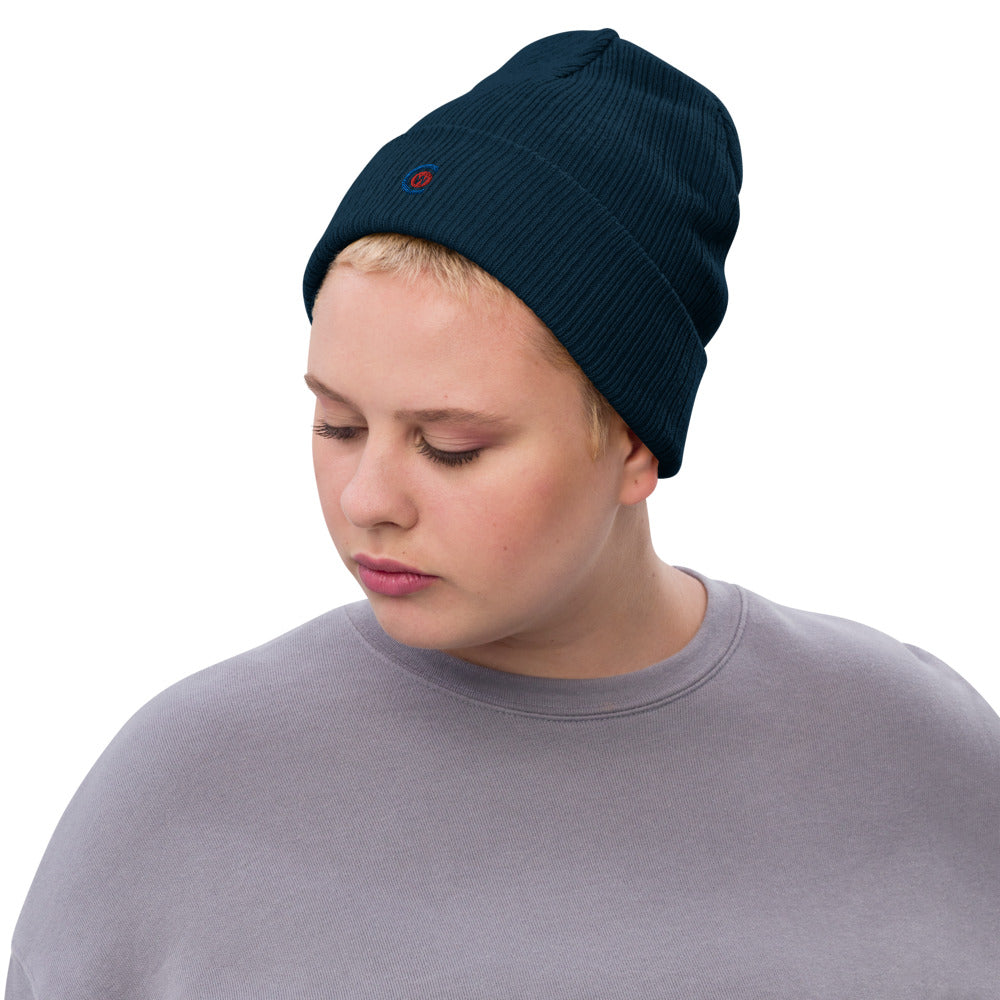 Recycled cuffed beanie