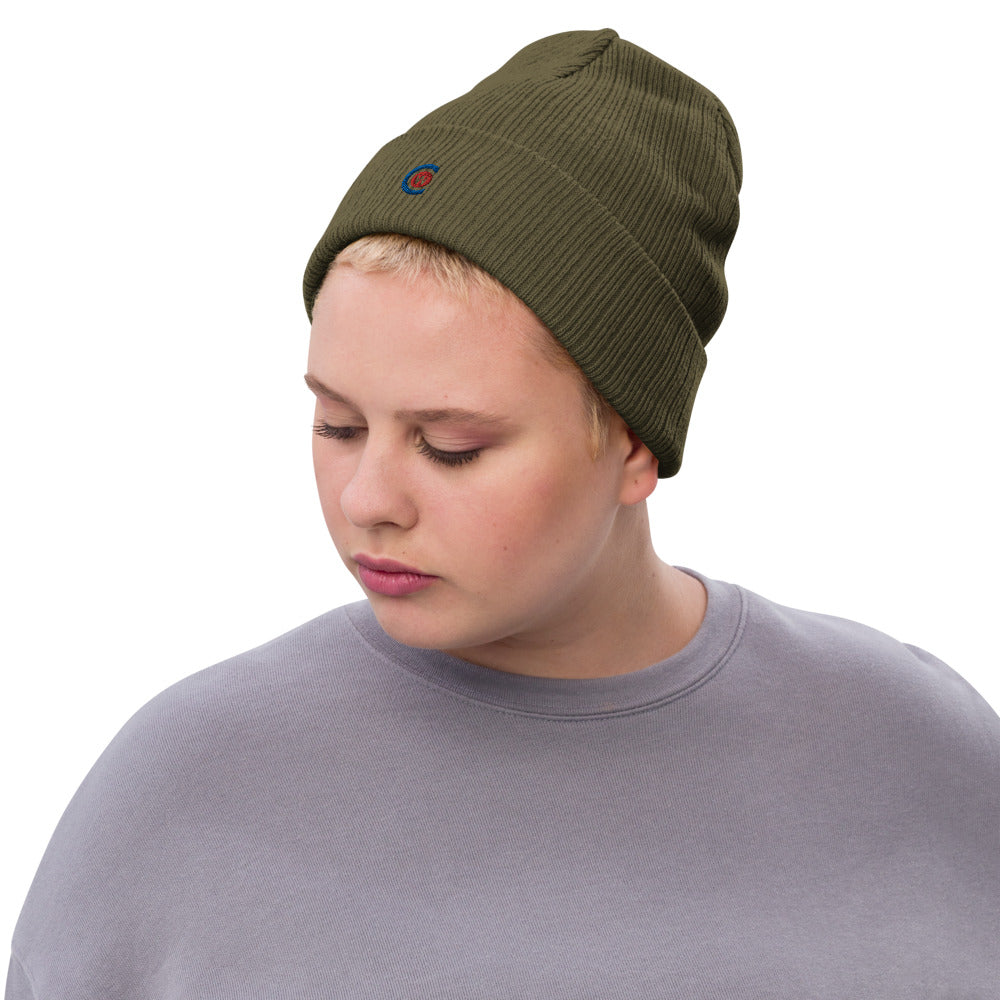Recycled cuffed beanie