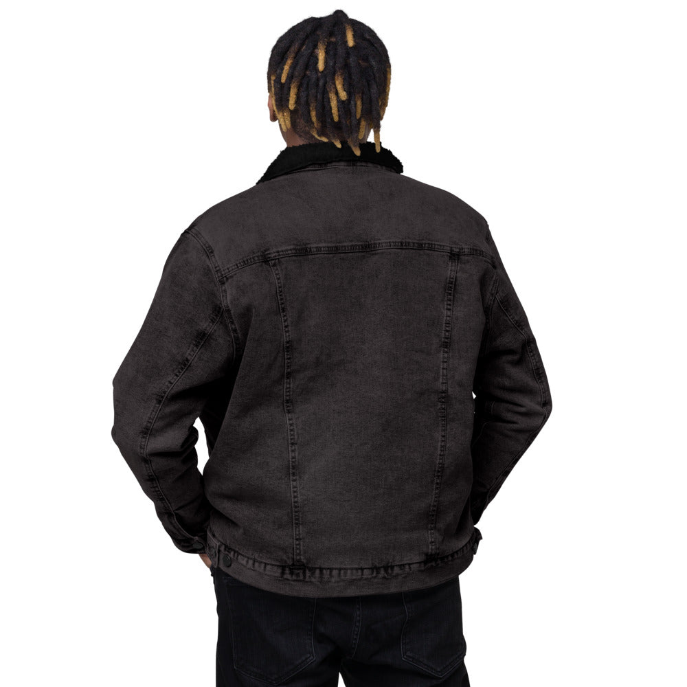 Men's Eco- Friendly denim sherpa jacket