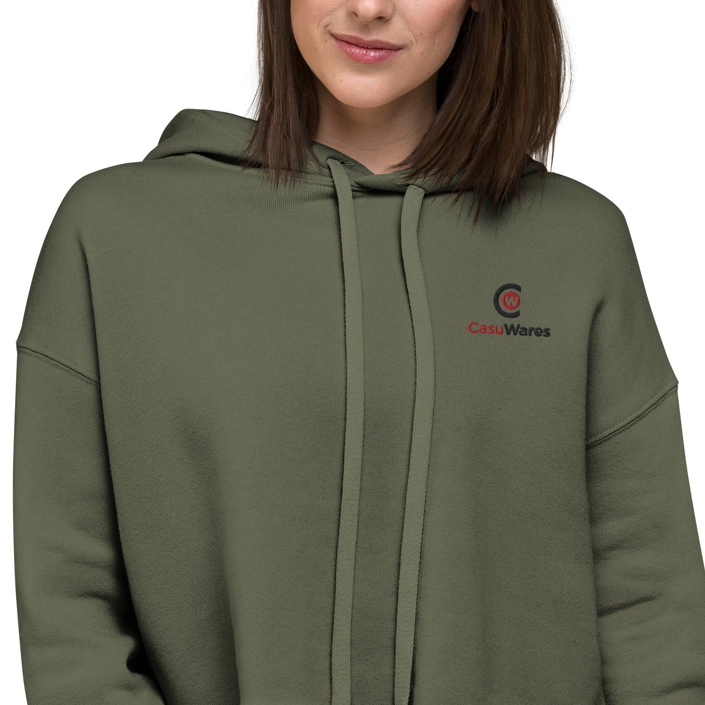 Crop Fleece Hoodie