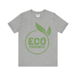 ECO-Friendly Short Sleeve Unisex Cotton Tee