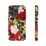 Durable iPhone Roses Graphic Matte or Glossy Cases