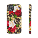 Durable iPhone Roses Graphic Matte or Glossy Cases