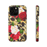 Durable iPhone Roses Graphic Matte or Glossy Cases