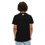 Heavyweight Black Organic Cotton T-Shirt with Pocket