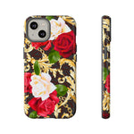 Durable iPhone Roses Graphic Matte or Glossy Cases