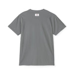 Heavyweight Grey Organic Cotton T-Shirt with Pocket