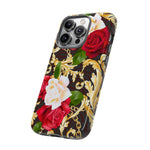 Durable iPhone Roses Graphic Matte or Glossy Cases