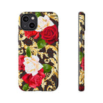 Durable iPhone Roses Graphic Matte or Glossy Cases