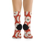 Christmas Ornament Pattern Recycled Poly Socks