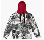 Recycled Tiger Unisex zip hoodie