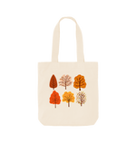 Natural Printed Bag Front