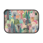 Nature Print Lunch Bento Box with Utensils — PLA Eco-Friendly Snack Container