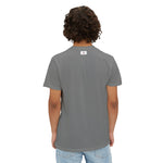 Heavyweight Grey Organic Cotton T-Shirt with Pocket