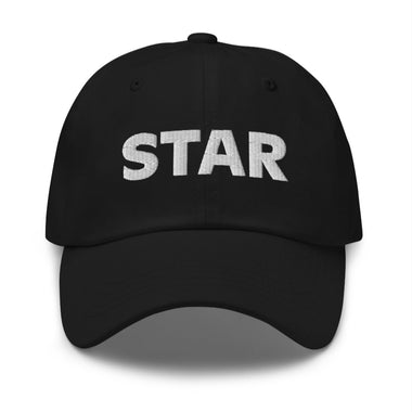 Star 100% cotton unisex baseball cap