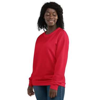 Women's Recycled Red Sweatshirt