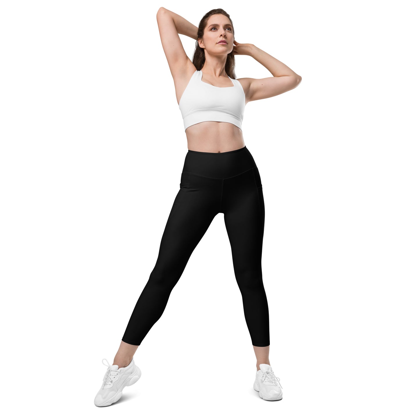 UPF 50+ High Waisted Leggings with pockets