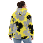 Women's Floral Fleece Recycled Hoodie