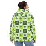 Women's Recycled Patterned Hoodie