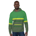 Men's Recycled Striped Hoodie