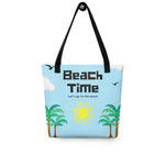 Women's beach time tote bag