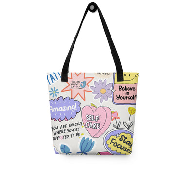 Women's Positive Vibes Tote Bag