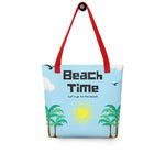 Women's beach time tote bag