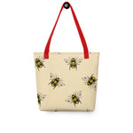 Tote bees print bag