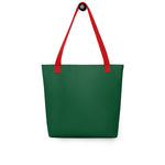 Women Green Tote bag