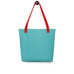Women's Turquoise Tote Bag