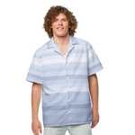 Men's Striped UPF 50+ Protection Recycled Button Shirt
